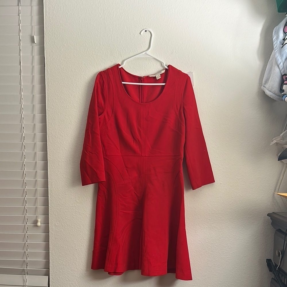 DVF Red Dress Dianne von furstonburg